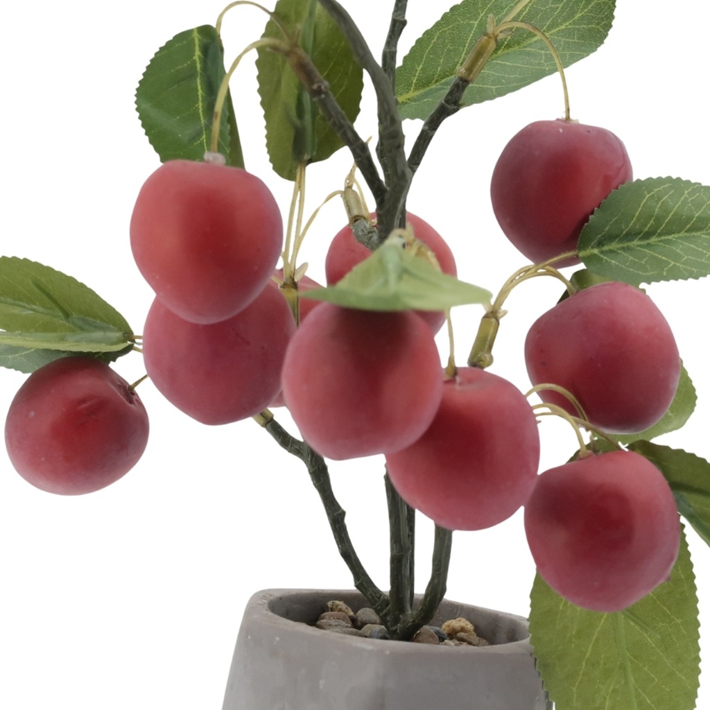 Artificial Peach Tree Potted Plant