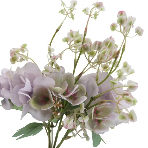 Baby'S Breath Artificial Bouquet with Hydrangea
