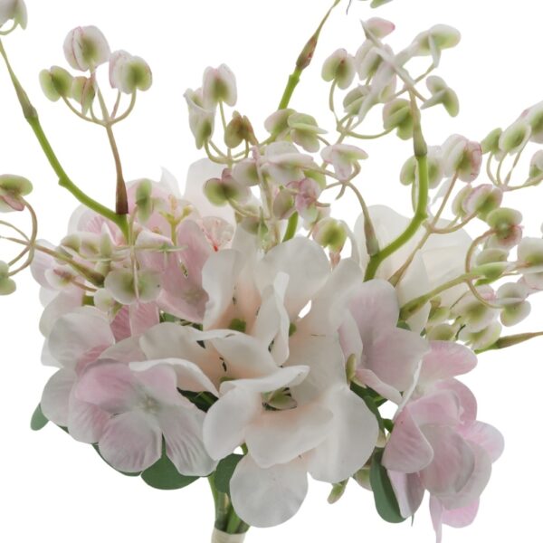 Baby'S Breath Artificial Bouquet with Hydrangea