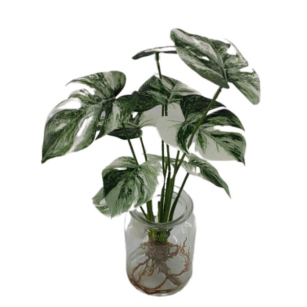 Artificial Tropical Plants in Vase