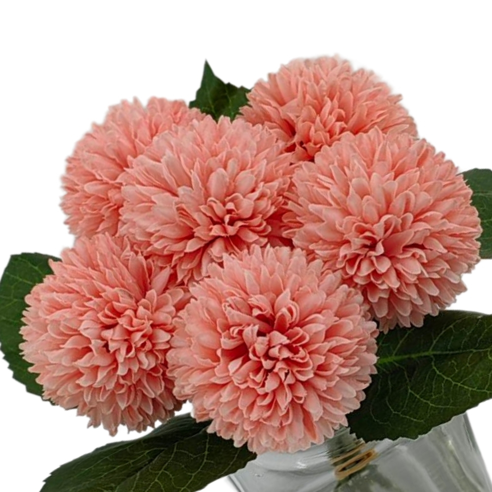 Chrysanthemum Ball Flower Arrangements Artificial