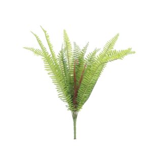 Faux Boston Fern Plant -Fern Bush