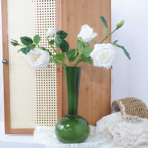 Artificial White Roses Bulk