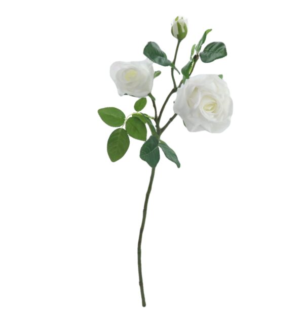 Artificial White Roses Bulk