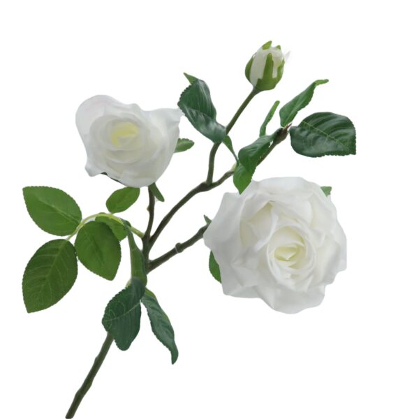 Artificial White Roses Bulk