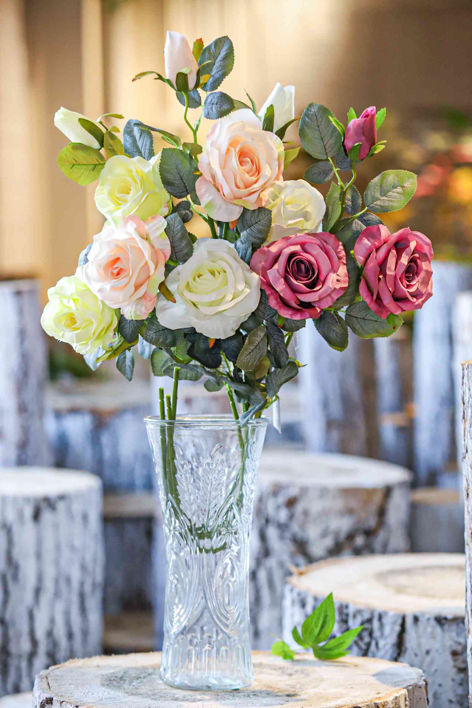 artificial Chinese rose