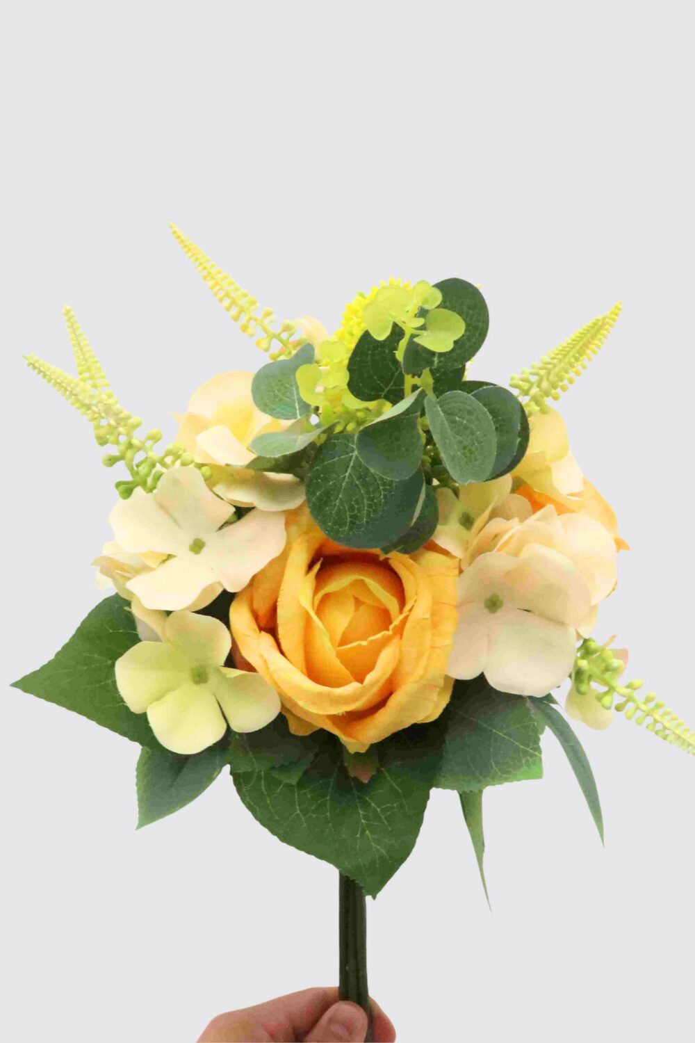 Artificial Rose & Hydrangea Flower