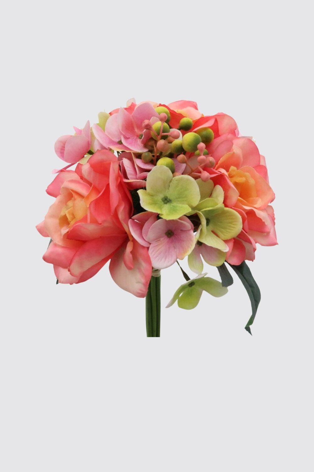 Artificial Rose and Hydrangea Bouquet